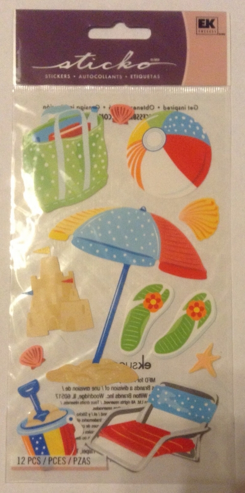 Sticko Stickers The Beach