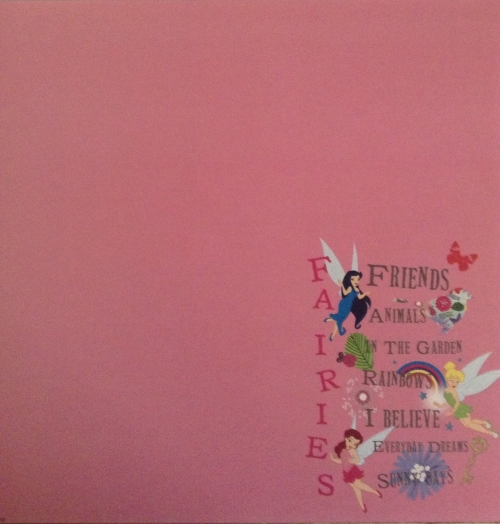 12x12 Disney Paper (1-D)