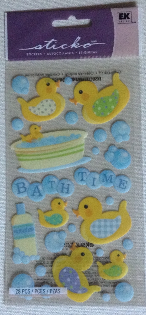 Sticko Stickers Bath Time